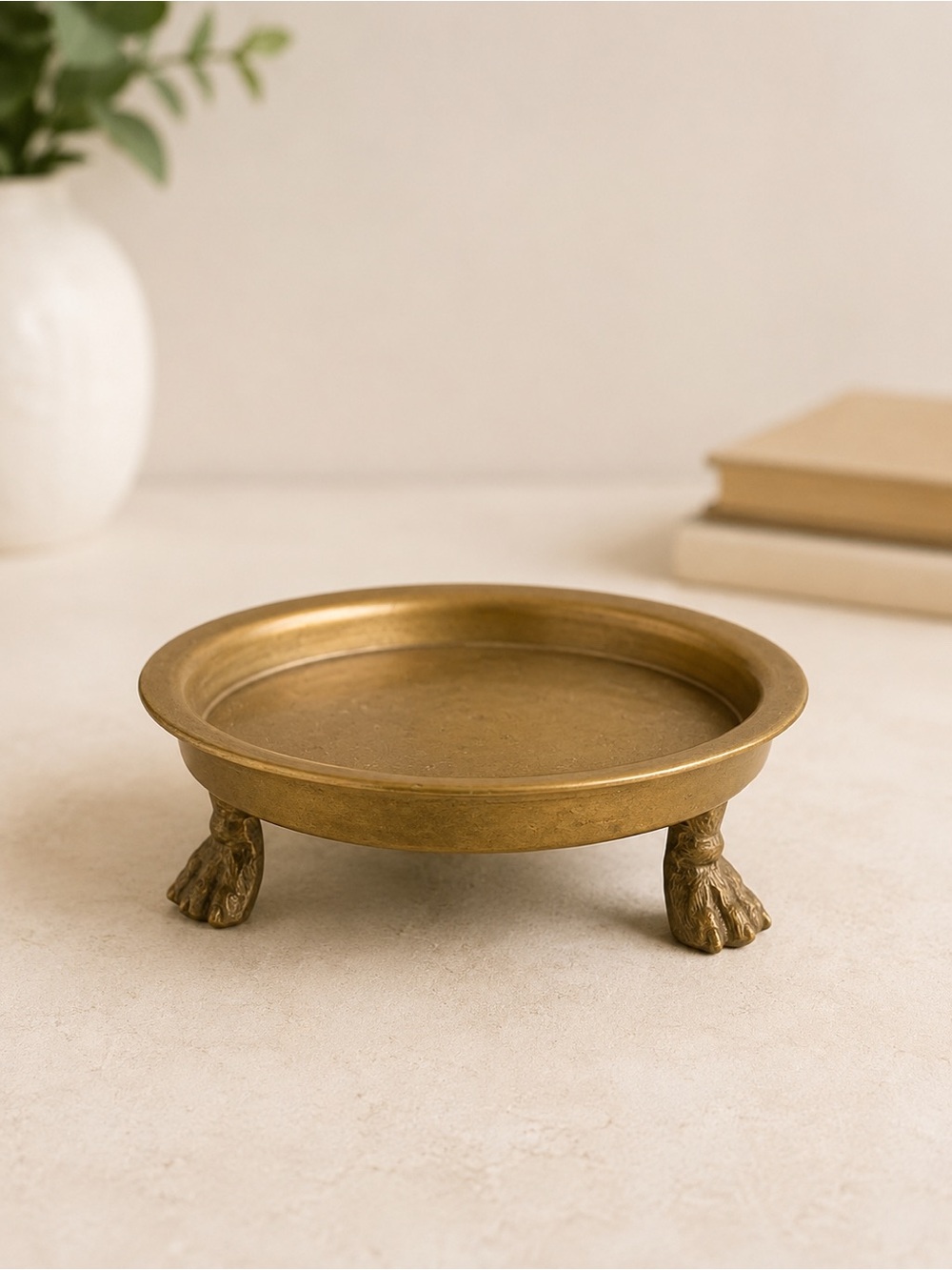 Brass Claw Foot Trinket Dish | Alice Lane Style | Anthropologie Aesthetic